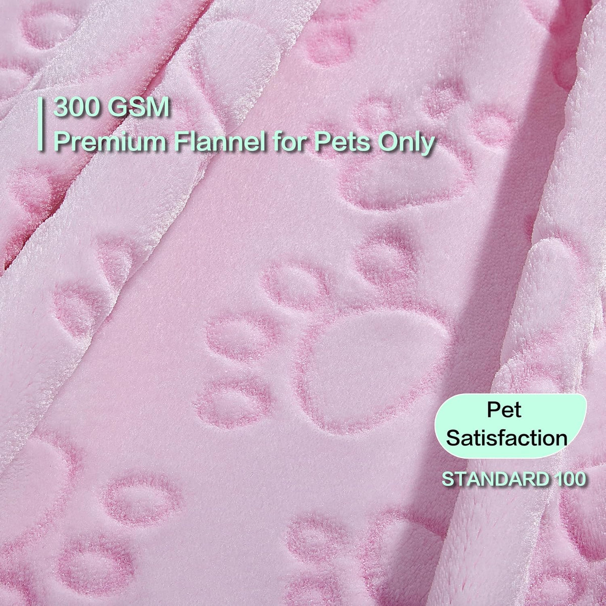 Stuffed Premium Soft Dog Blanket Washable - Pink / M(32x40") - image 2