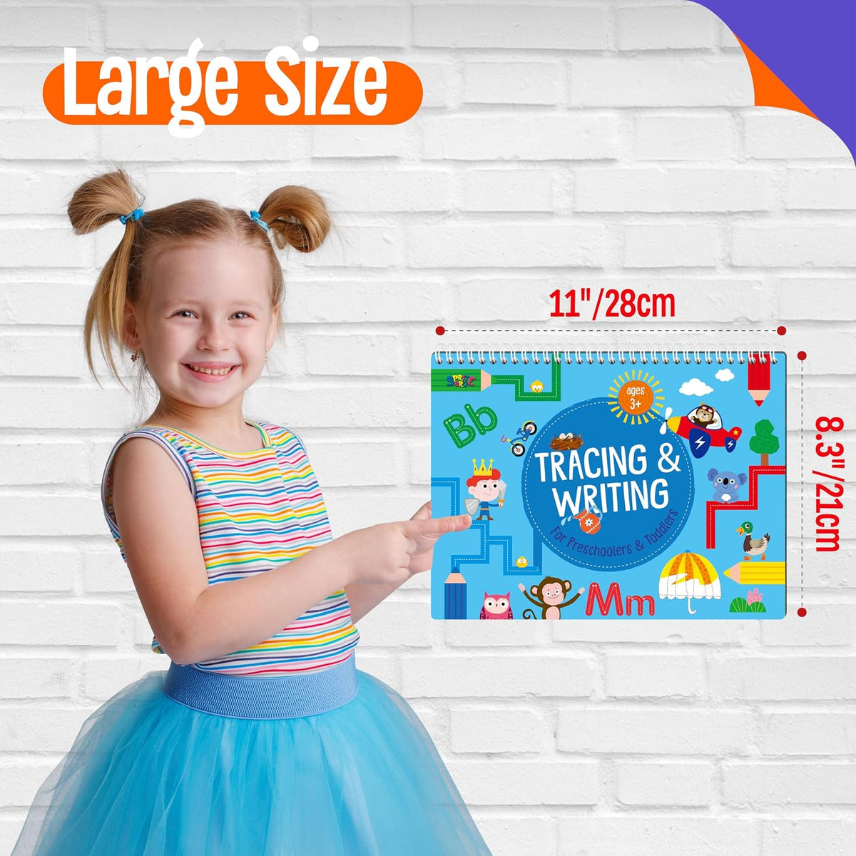 SpriteGru search and find book for kids with dry erase markers and storage bag - view 28