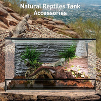 WDEFUN Natural Driftwood for Aquarium Decor, 3-Piece 7''-11'' Large Driftwood for Decorations on Fish Tank, Reptiles Bearded Dragon Accessories or Air Plants
