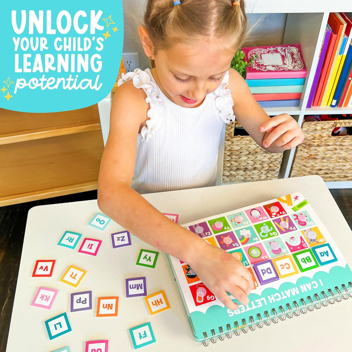 My First Busy Book Screen Free Activities for Toddlers 3-5 Activity - Colorful Abc Busy Book - image 4