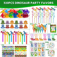 PLOUGVI 702PCS Halloween Party Favors Supplies Decorations - Dinosaur Party Favors - image 3