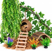 HERCOCCI Crested Gecko Tank Accessories