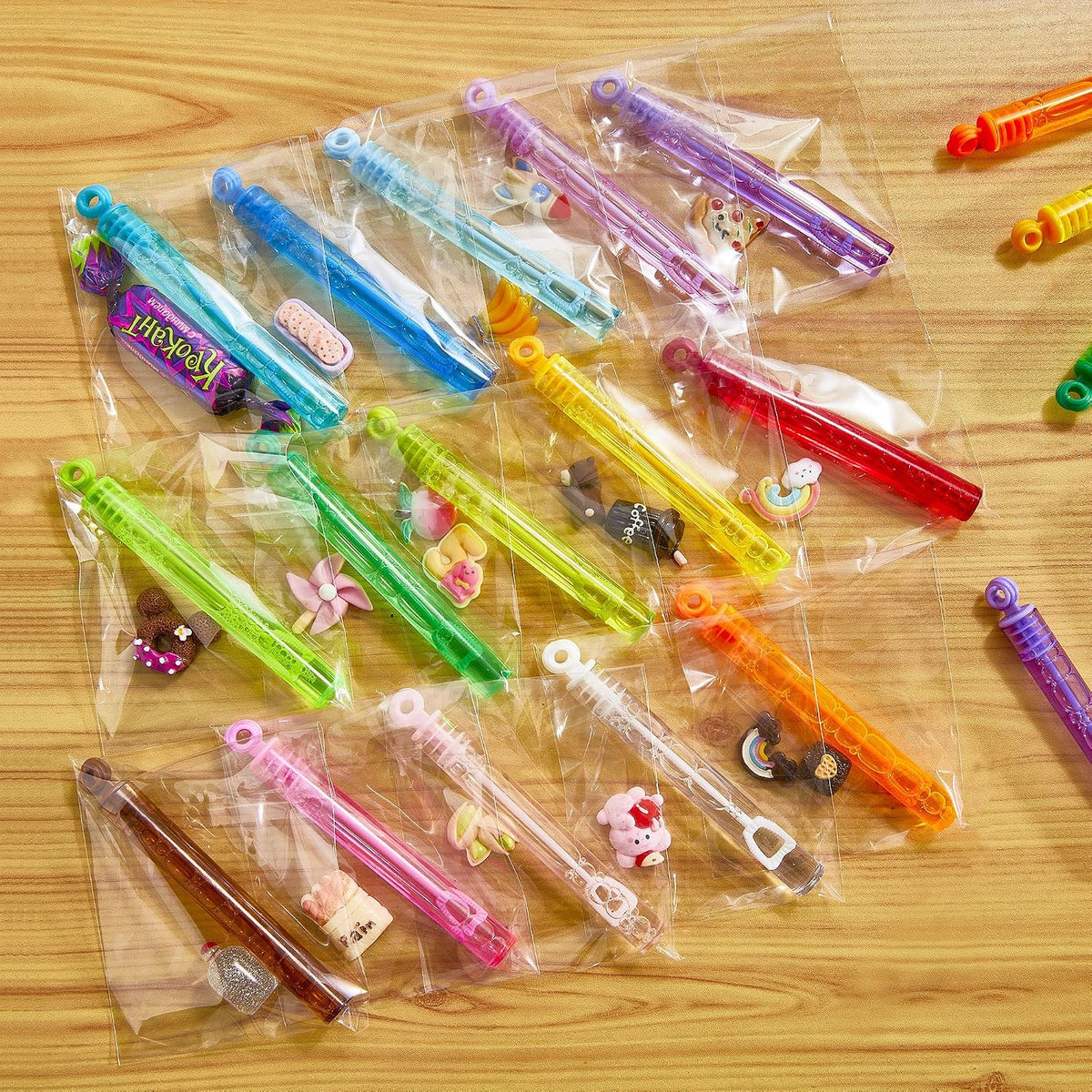 INSCRAFT Bubble Wand, Summer Toys, Wedding - Rainbow - image 4