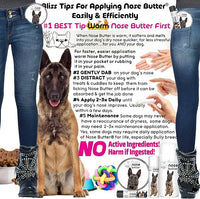 The Blissful Dog Belgian Malinois Unscented Nose Butter, 16oz