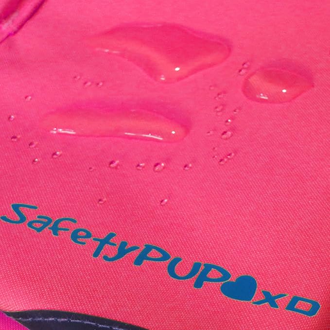 Dog Reflective Vest – Hi-Vis Fluorescent Visibility That Helps to Safeguard Your Pet On/Off Leash in Urban & Rural Areas (Pink, Large)