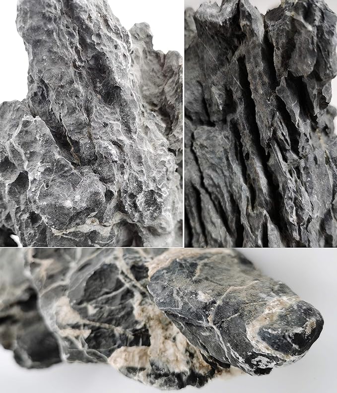 Voulosimi 18 lb Seiryu Rock Stone for Aquariums, Landscaping Model,Tank Decoration