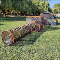 Catio Outdoor Cat Enclosures for Indoor Cats, 4-in-1 Outside Large Playground Include Portable Cat Tent, for Cats and Other Pets