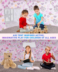 Air Tent for kids Door 77 x 50 in - Princess Magic Fort - image 3