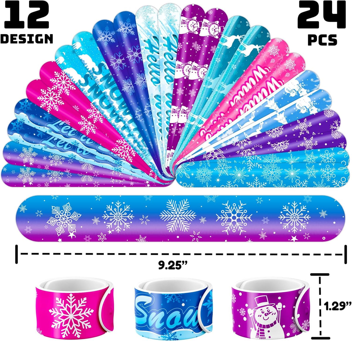 72PCS Space Alien Party Favors - Multicolor, Metallic, White, Blue, Purple - image 3