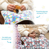 CUSOZWO Guinea Pig Bedding Mat - 19.2"*24" - image 3