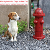 7.8" H Metal Potty Training Fire Hydrant for Dogs to Pee On Indoor - 16.5" - image 2