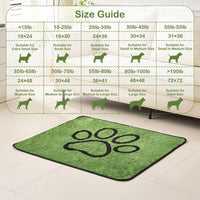 Reusable Dog Pee Pads, Washable Puppy Pads - Flannel / 24"x36"(pack of 4) - image 2