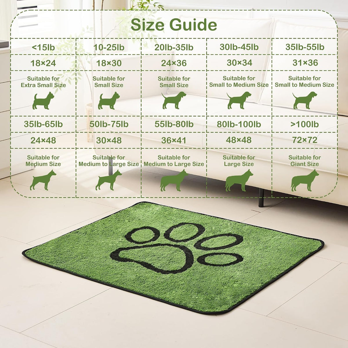 Reusable Dog Pee Pads, Washable Puppy Pads - Flannel / 24"x36"(pack of 4) - image 2
