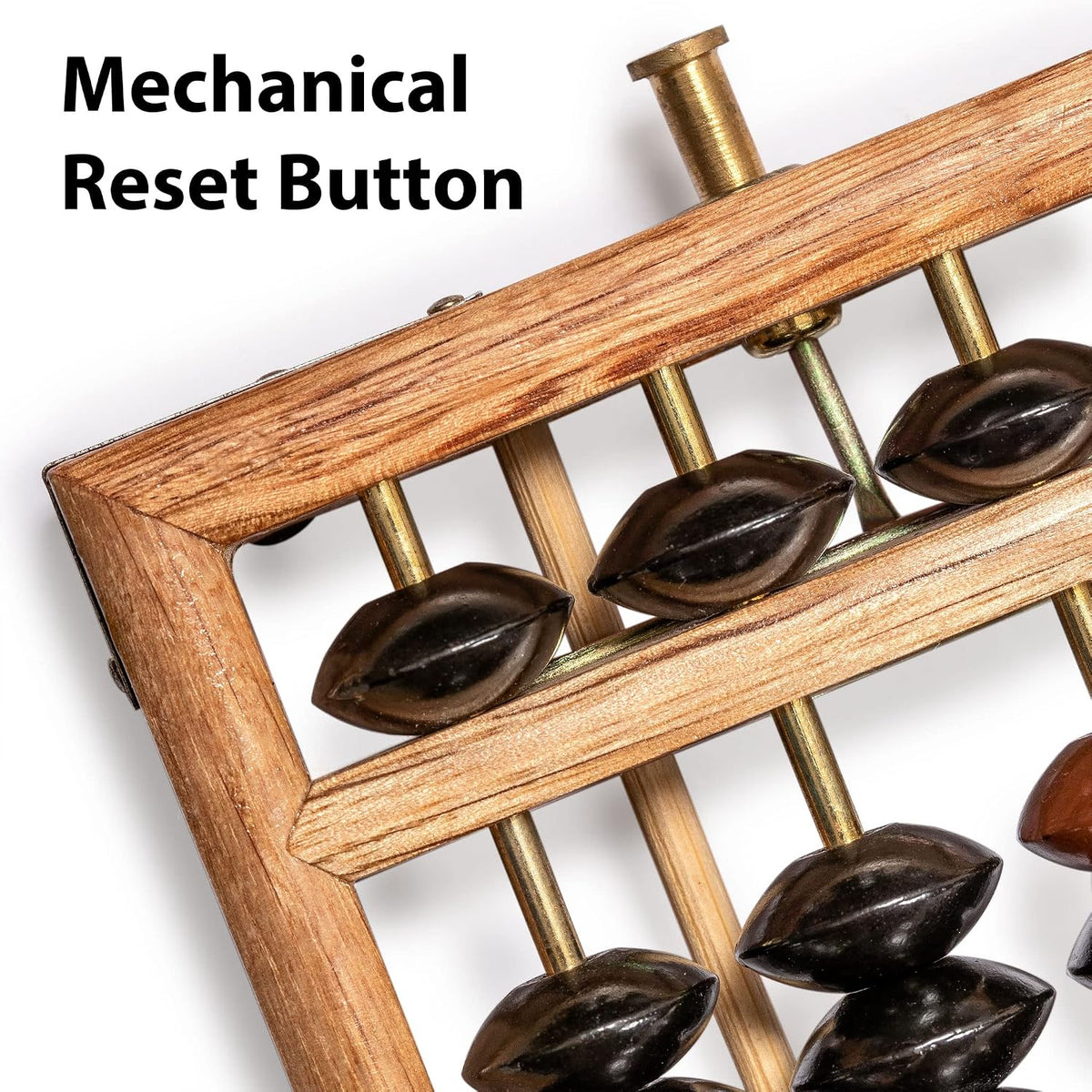 YMI Soroban Japanese Abacus, 13 Column, Montessori Math Tool - 13.9 inch - image 2