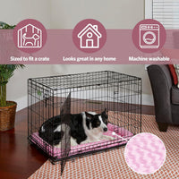 MidWest Homes for Pets QuietTime XXS Dog Bed - Pink / 30 Inch - image 4