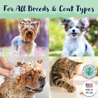 Bobbi Panter Dog Shampoo - Made in USA - All Natural Formula for Itch Relief & Soothing Skins, Concentrated 16:1 for Professional Groomers - Green Apple Scent, 1 Gallon