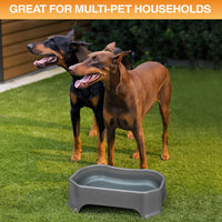 Neater Pet Brands Extra Large Water Bowl for Dogs - 1.25 Gallons / Gunmetal Grey - image 4