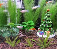 M2cbridge Plastic Fish Tank Plants Soft Silk Water Grass Reptile - 2pcs,8" - image 3