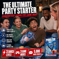PhraZor Taze - Electric Shock Word Guessing Party Game with Cheat Detector – Fun for Kids & Family - PhraZor Taze - image 2