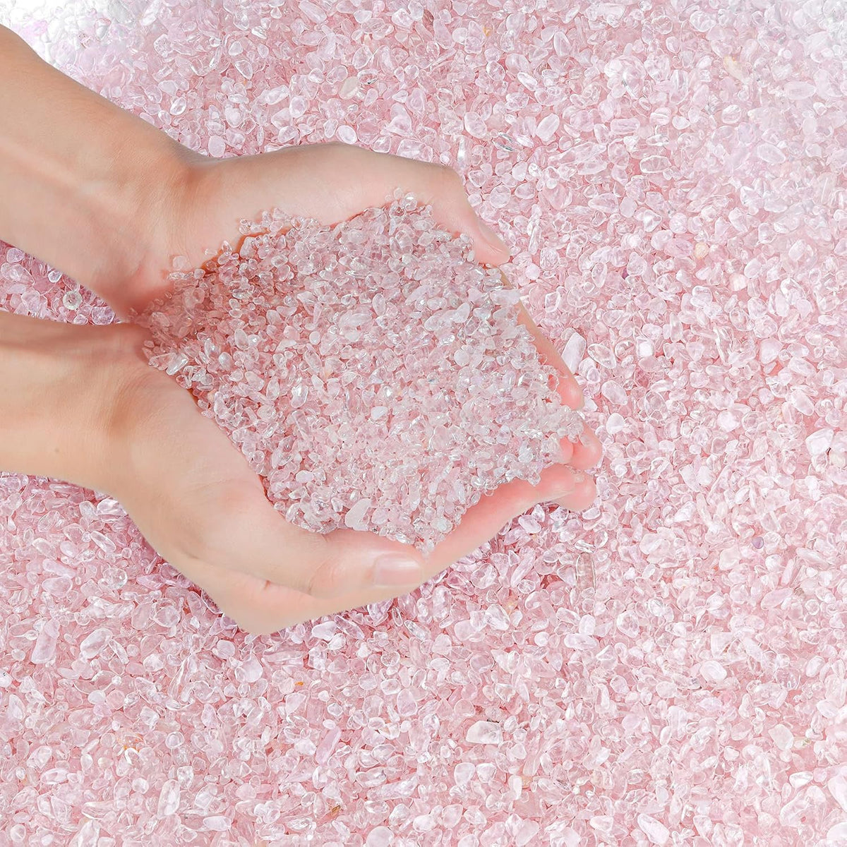 T4U Crystal Rocks for Aquarium - 2 LB / #2 - Rose