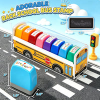 Teacher Stamps for Grading Classroom - School Bus Stamp - image 3