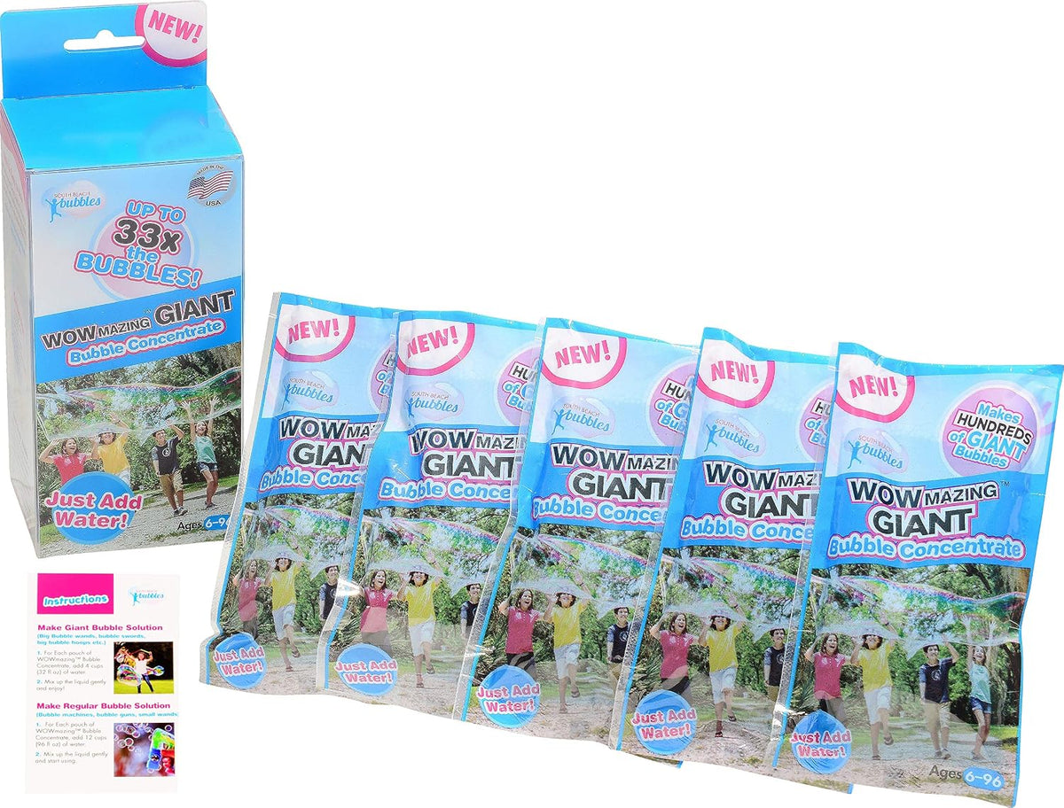 WOWMAZING Big Bubbles Refill - 5 pack