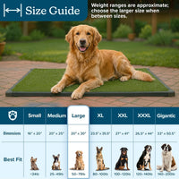 PETMAKER Artificial Grass Puppy Pee Pad with Tray for Dogs - image 2