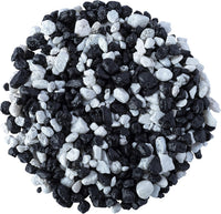 GloFish Aquarium Gravel, Black With Fluorescent Accents - Black/White / 4 x 5 x 9 inches; 5 Pounds - image 3