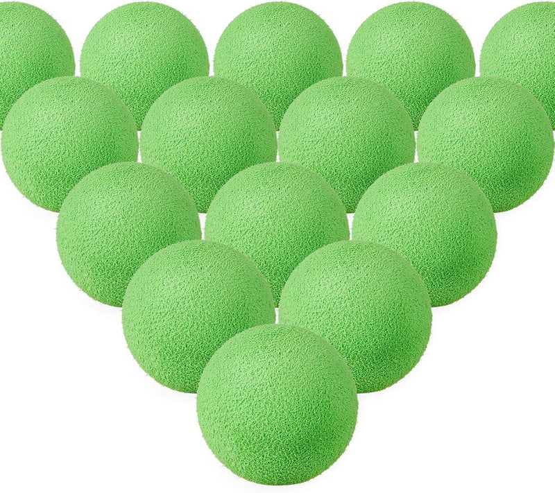 Frienda 24 pack of green 1.1 inch foam ball refills for popper toys
