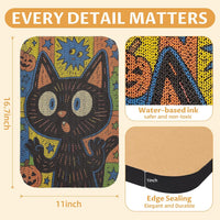 Cat Wall Scratcher, Art Cat Scratching Board for Indoor Cats – Essentials for Cats - MagicCat-2 - image 2