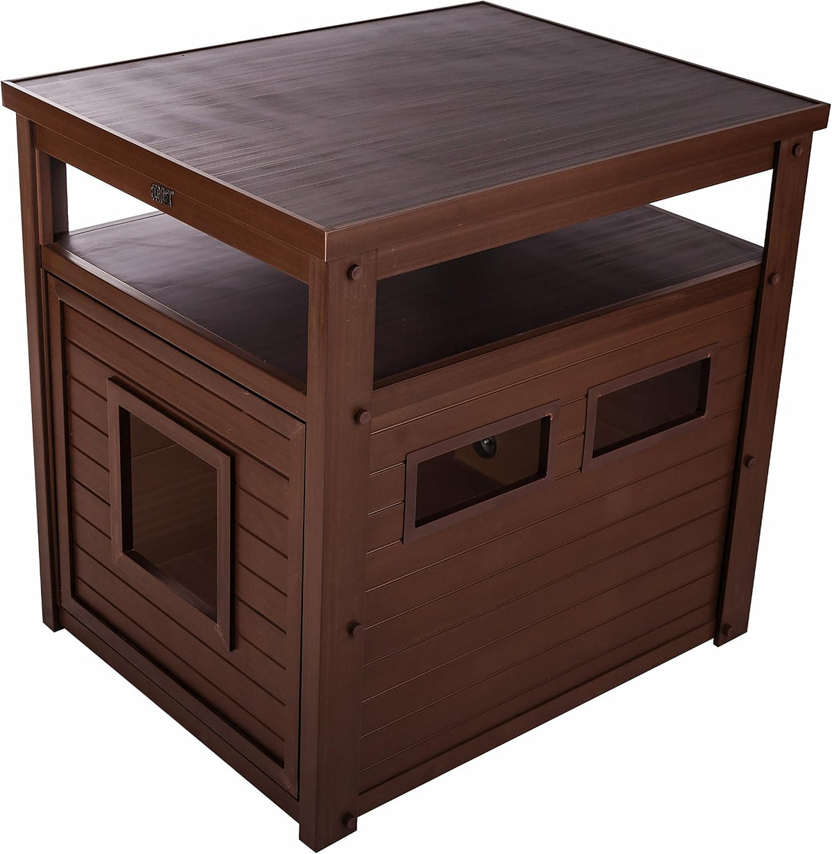 New Age Pet ECOFLEX Litter Loo Enclosure - Brown / Jumbo - image 4