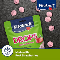 Vitakraft Drops Hamster Treat - Strawberry - Yogurt Treats for Hamsters Pink 5.3 Ounce (Pack of 1)