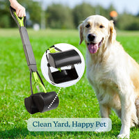 Pooper Scooper - Foldable Cat and Dog Poop Scoop with Ergonomic Handle - Enables One-Handed Use on - image 3