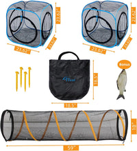 Cat Play Tunnel + Cube for Indoor and Outdoor, Cat Playpen - 3pcs Run tunnel with 2Cube - image 4