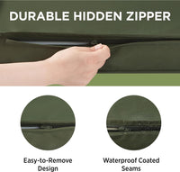 LE SURE Waterproof Dog Bed Cover Replacement - X-Large / Olive Green-Water resistant / Oxford fabric - image 4