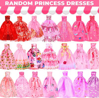 195 Pcs Doll Clothes and Accessories Kit, Include Princess Gowns - image 2