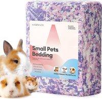 BUCATSTATE Hamster Bedding 15L, 99% Dust-Free Paper Bedding - Lavender / 70L