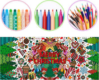 Dvbonike Jumbo Mandala Coloring Poster Giant Flower DIY Drawing Paper - Xmas Mandala - image 3