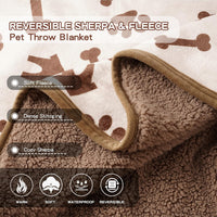 Waterproof Dog Blankets for Large Dogs 50"x60" Dark Grey – Essentials for Dogs - Beige-house / 60"x80" - image 3