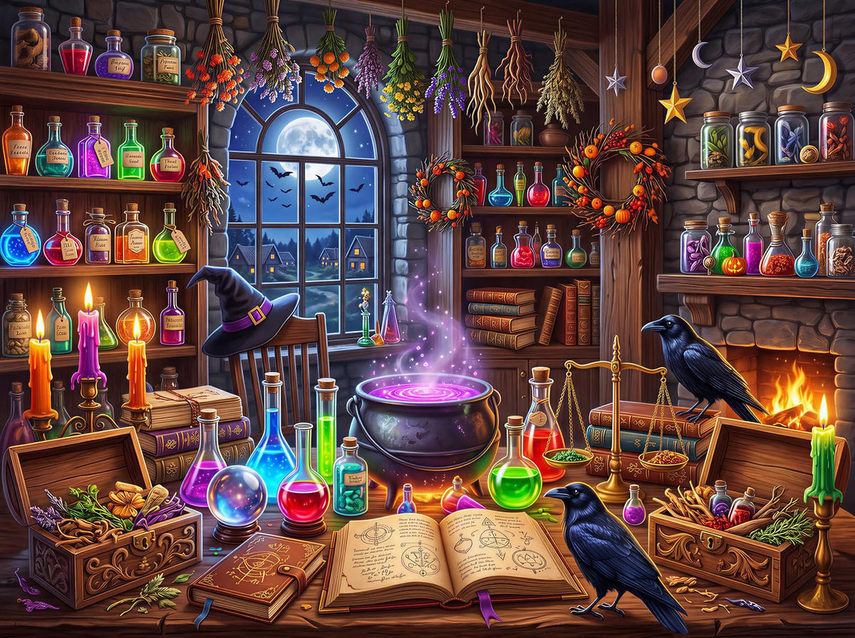 Nattork Jigsaw Puzzle 1000 Pieces for Adults - Magic Potion