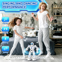 Robot Toys for Kids, Programmable Dancing Toys for 5 Year Old Boy – Fun for Kids & Family - White - image 4