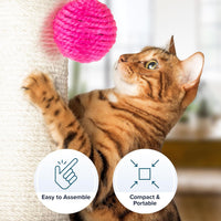 PETMAKER Cat Scratching Post - Gray - image 3