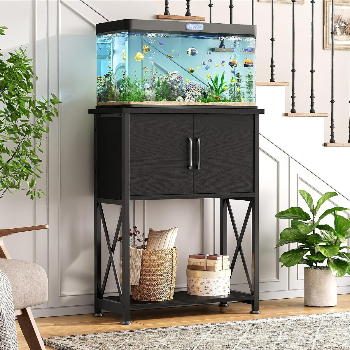 5-10 Gallon Fish Tank Stand - Black / 5-10 Gallon - image 4