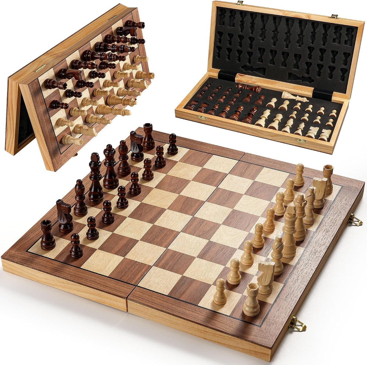 17 Inch Large Chess Set for Adults & Kids - 15 inches
