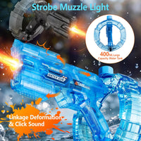 BESIBY electric water gun with transforming body, flashing lights and 400ML tank - view 17