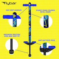 Flybar Jolt Pogo Stick for Kids - Geo - image 4