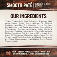 Wellness CORE Tiny Tasters Pate Adult Wet Cat Food, Natural, Protein-Rich, Grain Free, 1.75 Ounce Pouch, 12 Pack (Chicken & Beef)