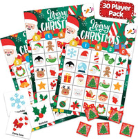 Halloween Games For Kids Party - Xmas Bingo Game