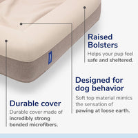 Casper Dog Bed, Plush Memory Foam - Sand / Small - image 2