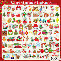 Stickers for Kids, Water Bottle Scrapbook Stickers for Toddlers - Christmas - image 2